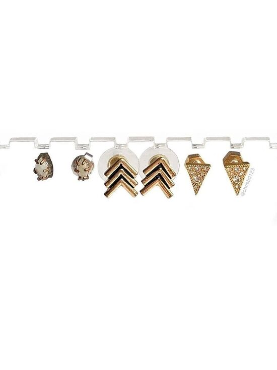 Marc By Marc Jacobs Jewelry - Gold Stud Earring Bundle